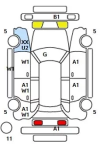 Audi A4 лот № 33547 оценка 4  с аукциона в Японии 11