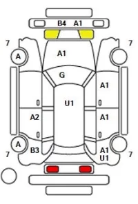 Mitsubishi MIRAGE лот № 25040 оценка 4  с аукциона в Японии 11