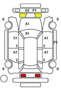 Mitsubishi EK WAGON лот № 25042 оценка 4  с аукциона в Японии 11