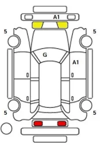Audi A4 лот № 33551 оценка 4.5  с аукциона в Японии 11