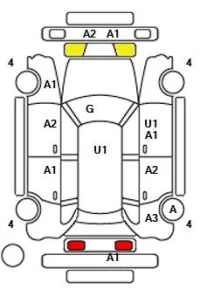 Audi Q5 лот № 33559 оценка 4  с аукциона в Японии 11