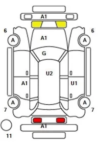 Mercedes-Benz E CLASS WAGON лот № 34502 оценка 3.5  с аукциона в Японии 11