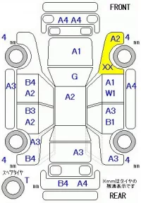 Honda CIVIC лот № 28090 оценка 3  с аукциона в Японии 8