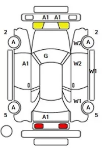 GM CHEVROLET CORVETTE лот № 34540 оценка 4  с аукциона в Японии 11