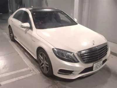 Mercedes-Benz S CLASS  с аукциона в Японии
