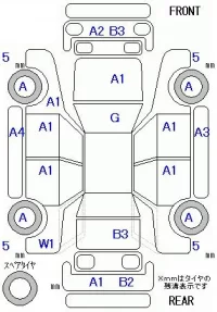 Honda JADE лот № 10175 оценка 3.5  с аукциона в Японии 11