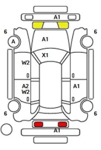 Volkswagen GOLF ALLTRACK лот № 36002 оценка 4  с аукциона в Японии 11