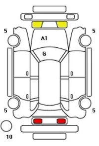 Peugeot 208 лот № 36004 оценка 4.5  с аукциона в Японии 11