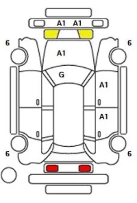 Audi S3 лот № 36014 оценка 4.5  с аукциона в Японии 11