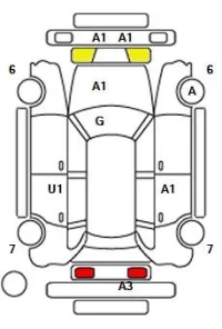 Volkswagen GOLF TOURAN лот № 36018 оценка 4.5  с аукциона в Японии 11