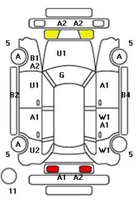 Audi A5 лот № 36024 оценка 3.5  с аукциона в Японии 11