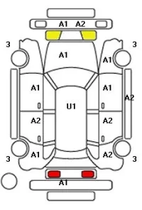Subaru STELLA лот № 25136 оценка 4  с аукциона в Японии 11
