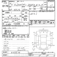 Nissan SKYLINE лот № 8176 оценка 3.5  с аукциона в Японии 8