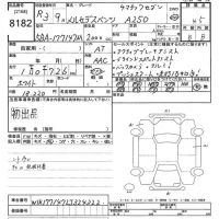 Mercedes-Benz A CLASS лот № 8182 оценка 4.5  с аукциона в Японии 9