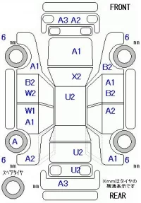Honda VEZEL лот № 20087 оценка 3  с аукциона в Японии 11