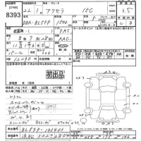 Mazda AXELA лот № 8393 оценка 3.5  с аукциона в Японии 9