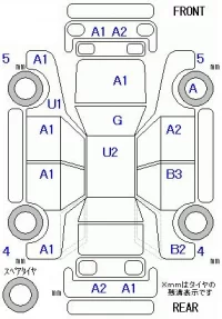 Honda JADE лот № 20213 оценка 3.5  с аукциона в Японии 11
