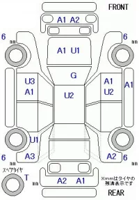 Mitsubishi PAJERO лот № 20300 оценка 3.5  с аукциона в Японии 11
