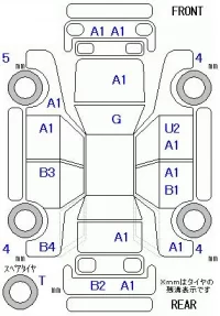Nissan LAFESTA лот № 29078 оценка 3.5  с аукциона в Японии 5