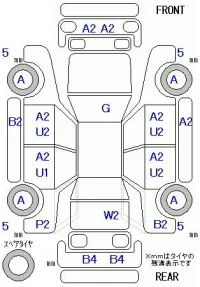 Honda CROSSROAD лот № 10525 оценка 3.5  с аукциона в Японии 11