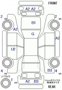 Honda STEP WAGON лот № 19062 оценка 3.5  с аукциона в Японии 5
