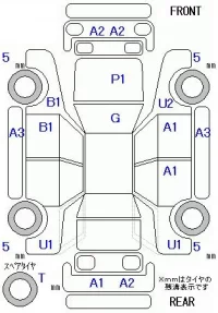 Honda EDIX лот № 19126 оценка 4  с аукциона в Японии 5