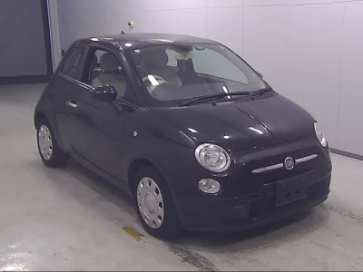 Fiat 500  с аукциона в Японии