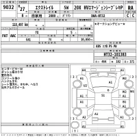Nissan X-TRAIL лот № 9032 оценка RA  с аукциона в Японии 2