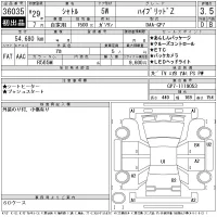 Honda SHUTTLE лот № 36035 оценка 3.5  с аукциона в Японии 11