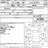 Subaru IMPREZA G4 лот № 32059 оценка 3.5  с аукциона в Японии 2