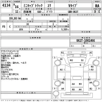 Mitsubishi MINICAB TRUCK лот № 4134 оценка RA  с аукциона в Японии 2
