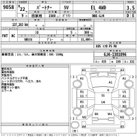 Honda PARTNER лот № 9058 оценка 3.5  с аукциона в Японии 2