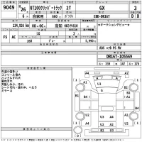 Nissan CLIPPER TRUCK лот № 9049 оценка 3  с аукциона в Японии 2