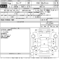 Nissan CUBE лот № 10099 оценка 3.5  с аукциона в Японии 11