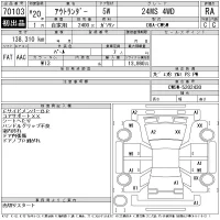 Mitsubishi OUTLANDER лот № 70103 оценка RA  с аукциона в Японии 11