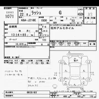 Toyota RUSH лот № 1071 оценка 3.5  с аукциона в Японии 9