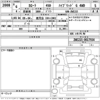 Toyota COROLLA лот № 2008 оценка 5  с аукциона в Японии 2