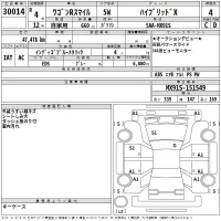 Suzuki WAGON R SMILE лот № 30014 оценка 4  с аукциона в Японии 2