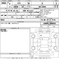 Daihatsu TAFT лот № 3060 оценка 5  с аукциона в Японии 2