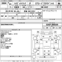 Daihatsu HIJET TRUCK лот № 3004 оценка RA  с аукциона в Японии 2
