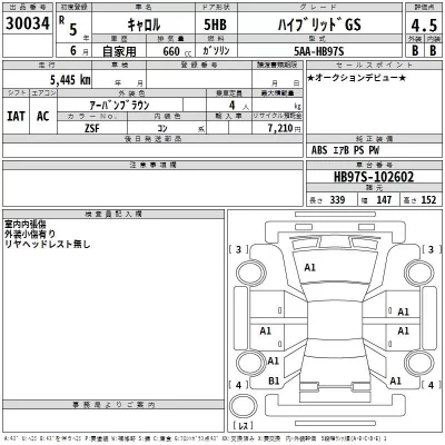 Mazda CAROL  с аукциона в Японии