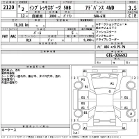 Subaru IMPREZA лот № 2120 оценка 3.5  с аукциона в Японии 2