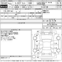 Toyota MARK2 BLIT лот № 70182 оценка 3.5  с аукциона в Японии 11