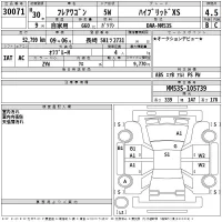 Mazda FLAIR WAGON лот № 30071 оценка 4.5  с аукциона в Японии 2