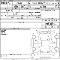 Mazda CX-30 лот № 30083 оценка 4.5  с аукциона в Японии 2