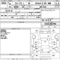 Daihatsu Atrai Wagon лот № 4426 оценка 3.5  с аукциона в Японии 2