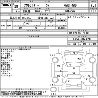 Mitsubishi OUTLANDER лот № 70063 оценка 3.5  с аукциона в Японии 2
