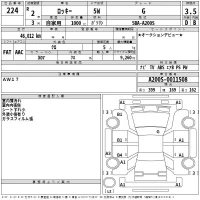 Daihatsu ROCKY лот № 224 оценка 3.5  с аукциона в Японии 2