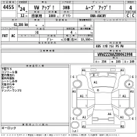 Volkswagen UP лот № 4455 оценка 4  с аукциона в Японии 2