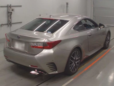 Lexus RC  с аукциона в Японии